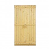 Kleiderschrank 800 mit 2 Türen, natur
