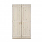 Kleiderschrank 800 mit 2 Türen, weiß