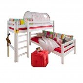 KIDS Etagenbett 604 (verschiebbar) mit gerader Leiter