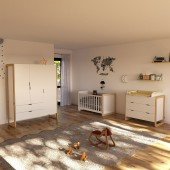 Babyzimmer Laslo 3T, 4-teilig