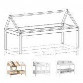 Dachkonstruktion für Beachhouse / Lakehouse