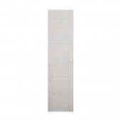 Erweiterbarer Kleiderschrank mit Drehtür, B 50cm, whitewash (Endlossystem)