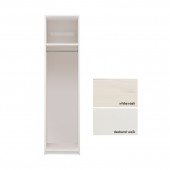 Endlos-Kleiderschrank-Grundelement B 50 cm - für 1 Tür (ohne Tür)