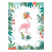 Poster - Flamingo Karneval