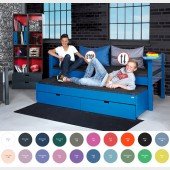 Bettkombination Luna, Liege mit Ausziehbett und Bettkästen