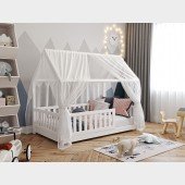 Betthimmel Transparent für Hausbett Lilly (140 x 200cm)