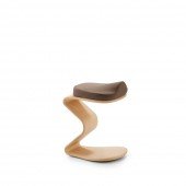 Kinderhocker Ercolino small mit Comfort Sitz, H 36cm (Buche oder Eiche)