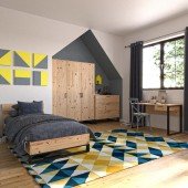 Jugendzimmer Nico 90x200, 4tlg.
