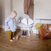 Kindersitzbank Mouse Bench in White (2 - 5 Jahre)