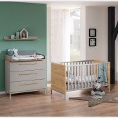 Benne Starterset Babymöbel - Wickelkommode & Babybett