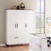ELIANA Kleiderschrank 3-türig mit 1 Schublade