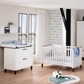 Eliana Starterset Babymöbel - Wickelkommode & Babybett