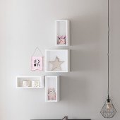 Wandbox, rechteckig (Carlo, Eliana, Oscar, Fiona, Fionn, Kira, Ylvie)