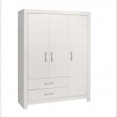Fiona Kleiderschrank 3-türig mit 2 Schubladen