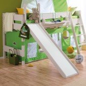 Spielvorhänge/Torwandset mit Fenster (für 120/125 cm Betten)