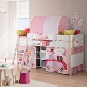 Ylvie Spielbett 120cm, inkl. Lattenrost, ohne Textilien (90 x 200cm)