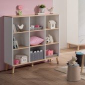 Ylvie Standregal mit 9 offenen Fächern, H 122cm