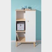 Ylvie kleines Standregal mit Tür rechts, H 122cm