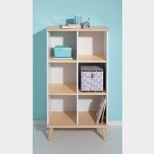 Ylvie kleines Standregal mit 6 offenen Fächern, H 122cm