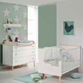 Ylvie Starterset Babymöbel - Wickelkommode & Babybett