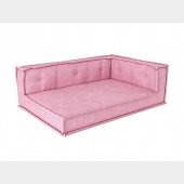 Palettenauflage / Sitzkissen Ecke rechts in rosa
