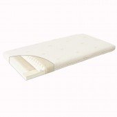 Zirbentraum Wende-Babymatratze,70 x 140 cm (Naturlatex mit Zirbenholzspänen)