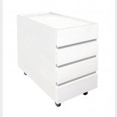 Ziggy Rollcontainer weiß