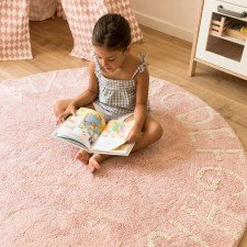 Teppich Round ABC Nude Natural