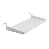 White Nachttisch aus Metall, weiß (zum Einhängen)