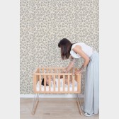 Fototapete - Exquisite Blossoms (Beige)