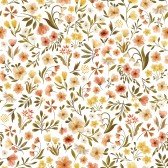 Fototapete - Vintage Flowers