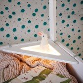 Eckablage mit LED Licht, weiß (zum Einhängen an Lifetime-Betten)