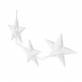 Dekoration kleine Sterne - Grey Stars (bedruckt)