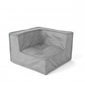 MyColorCube Kindersofa Ecke in hellgrau