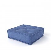 MyColorCube Kindersofa / Sitzkissen flach in blau