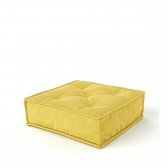 MyColorCube Kindersofa / Sitzkissen flach in gelb