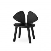 Kinderstuhl Mouse Chair in Black (2 - 5 Jahre)
