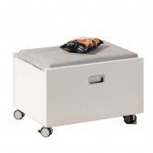 Ylvie Rollbox mit Deckel und Polster (unter dem Kojenbett oder einzeln stellbar)