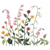 Wandsticker - Blumenwiese (Decor/ 64 x 55 cm)