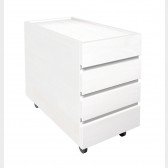 Ziggy Rollcontainer weiß