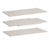3er-Set Einlegeböden whitewash für 100cm Endlosschrank