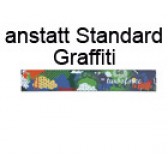 Absturzsicherung Graffiti anstatt Standard