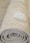 Lorena Topos Crema-Blanco (Teppich Punkte, creme)