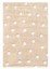 Lorena Topos Crema-Blanco (Teppich Punkte, creme)