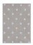 Lorena Estrellas Gris-Blanco (Teppich kleine Sterne, grau-weiß)