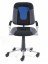 Mayer Drehstuhl Freaky TS 382, schwarz/anthrazit/blau