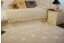 Lorena Topos Crema-Blanco (Teppich Punkte, creme)