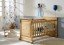 Infans Romantik Babybett in gebeizt geölt