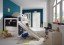 Infans halbhohes Spielbett mit kurzer Rutsche