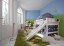 Infans halbhohes Spielbett mit kurzer Rutsche